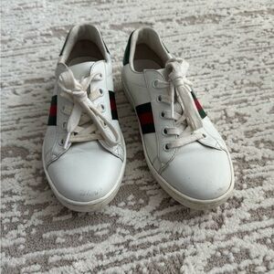 CHILDREN'S GUCCI ACE LEATHER
SNEAKER